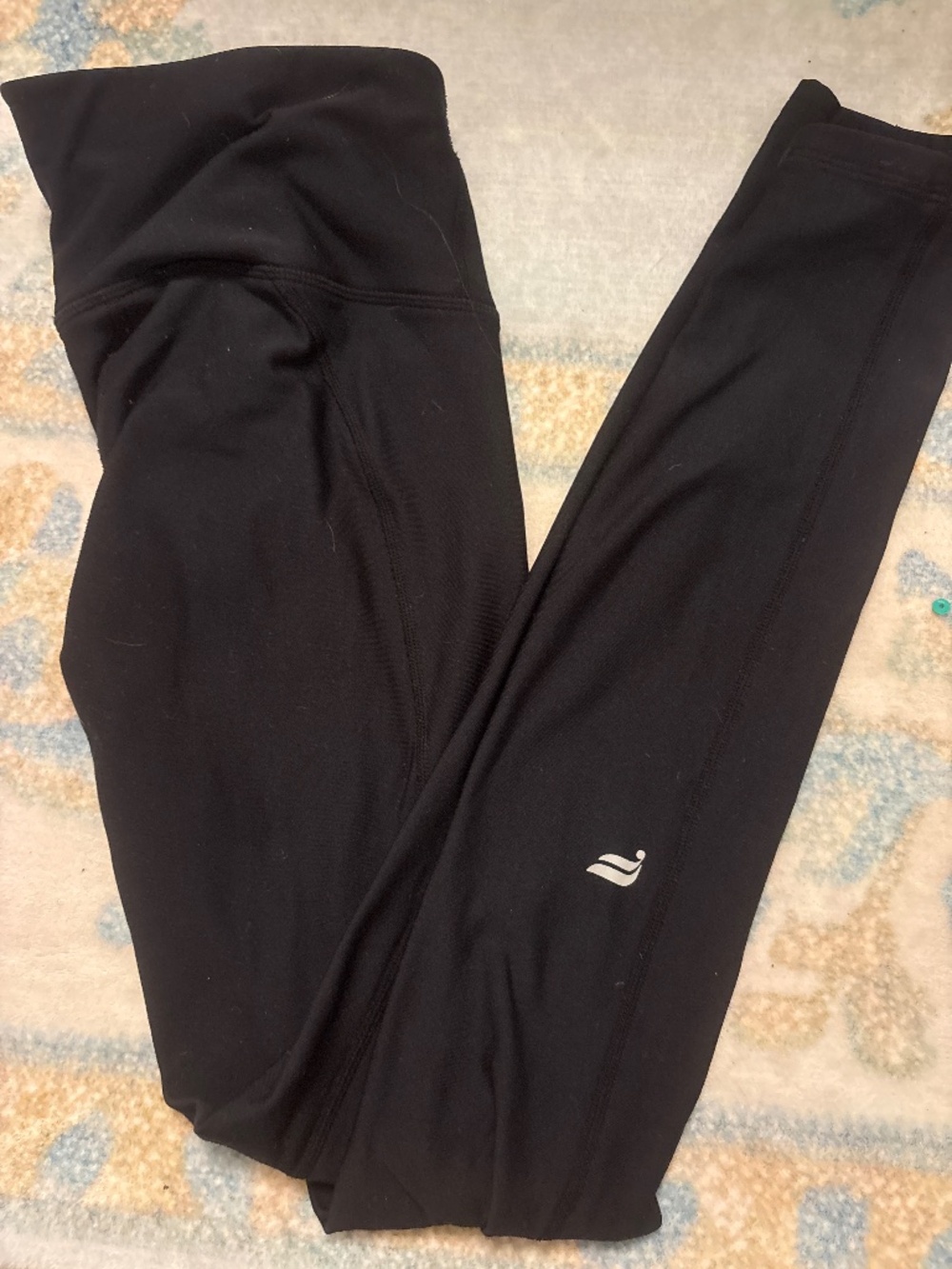 **Title:** Athleta Black High Waisted Yoga Leggings XXS Stretch Workout Athleisu